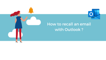 How to recall an email in Outlook ?