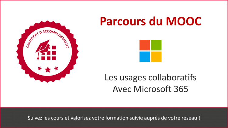 Illustration Certification : les usages collaboratifs avec Microsoft 365